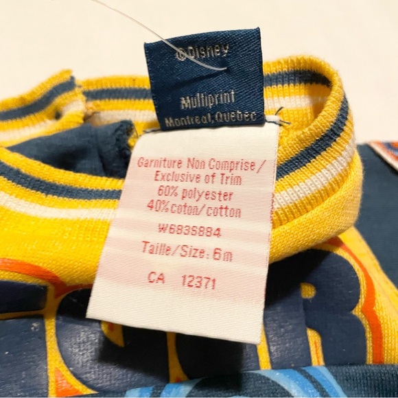 Disney Tigger Baby Shirt Size 6 Months - Picture 8 of 14